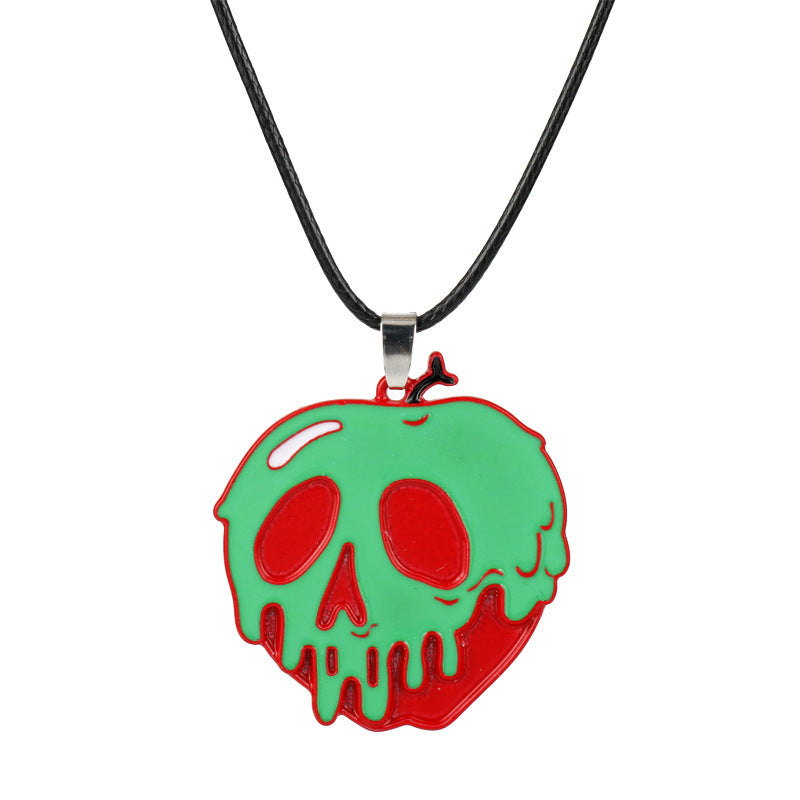 Melted Skull Cartoon Keychain