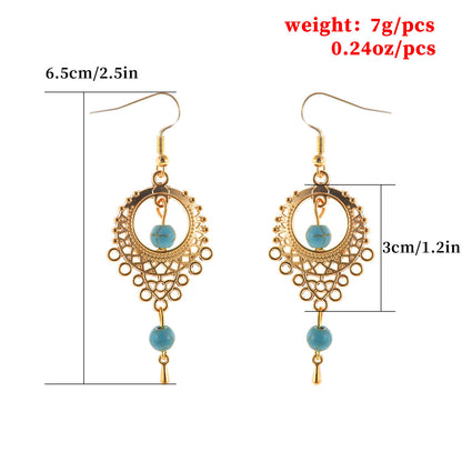 Turquoise Drop Earrings