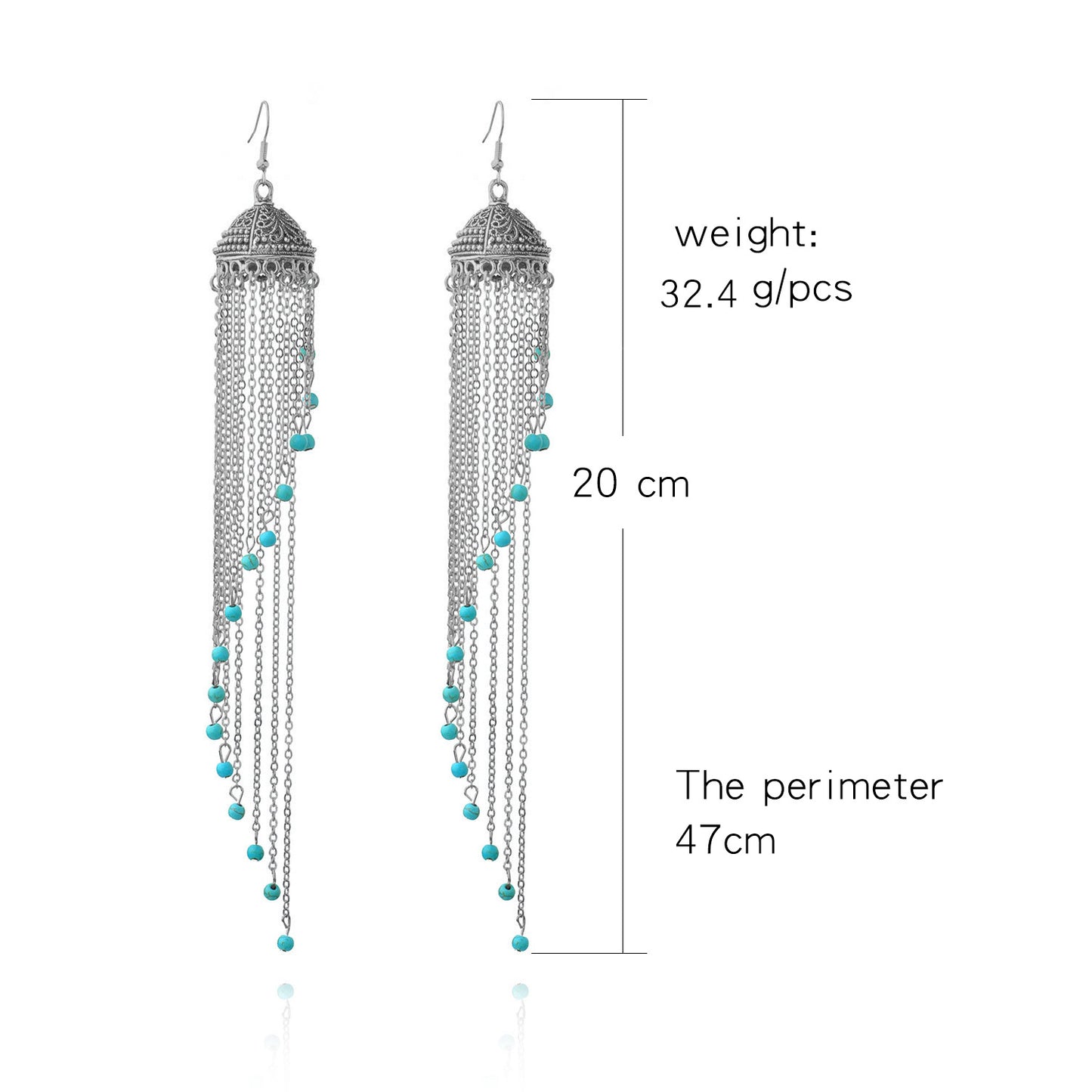 Turquoise Drop Earrings