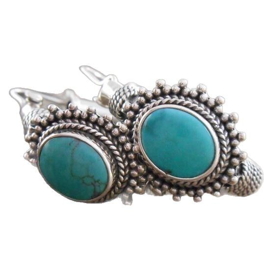 Boho Turquoise Earrings