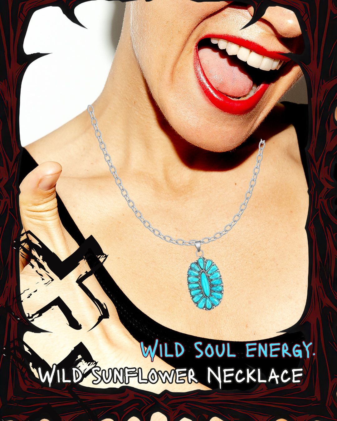 Turquoise Pendant Necklace