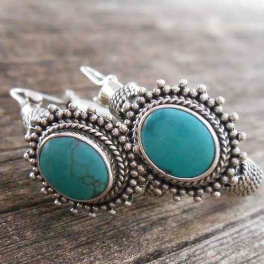 Boho Turquoise Earrings