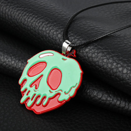 Melted Skull Cartoon Keychain