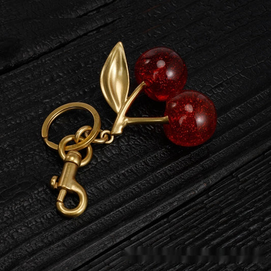 Cherry Keychain Handbag Pendant