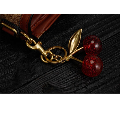 Cherry Keychain Handbag Pendant