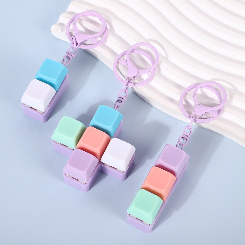 Tetris Fingertip Charm