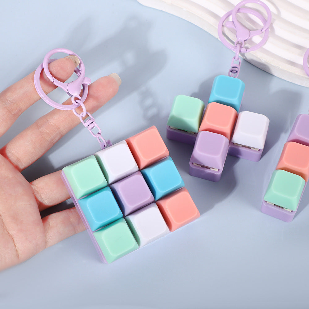 Tetris Fingertip Charm